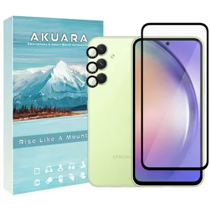 Akuara Full-ring Screen Protector For Samsung Galaxy A54 5G with lens protector