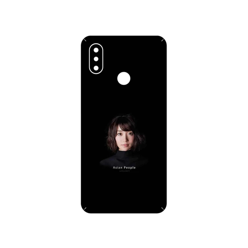 برچسب پوششی ماهوت مدل Portrait of an Asian Woman مناسب برای گوشی موبایل شیائومی Mi 8