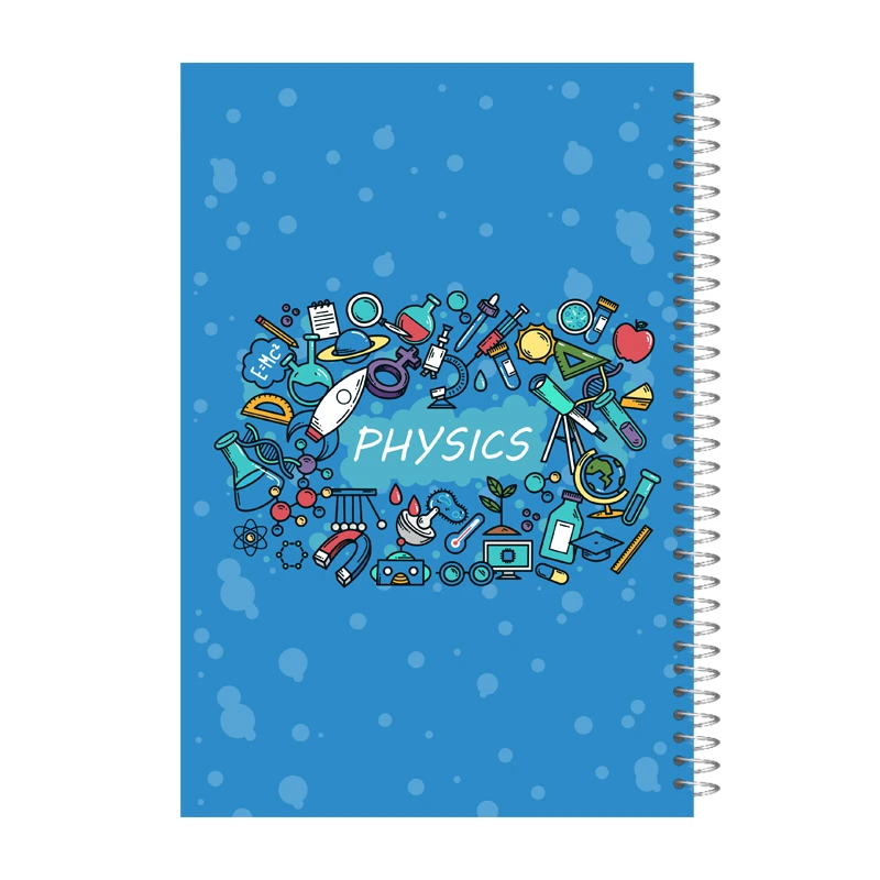 دفتر مشق 60 برگ آی چاپ مدل فیزیک کد 756b