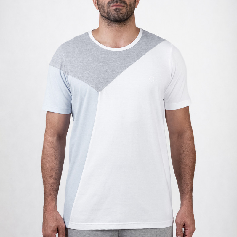 تی شرت آستین کوتاه ورزشی مردانه مل اند موژ مدل M07743-002