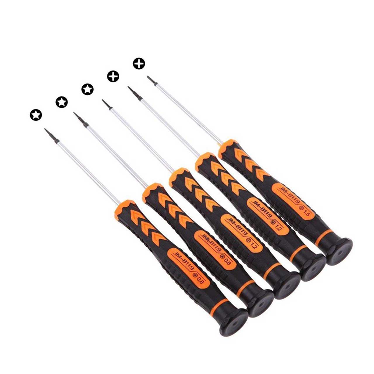 پیچ گوشتی جاک می مدل JM-8121 مجموعه 5 عددی
