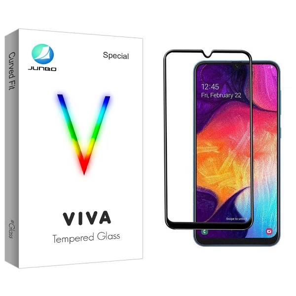 محافظ صفحه نمایش جانبو مدل Viva Glass مناسب برای گوشی موبایل سامسونگ Galaxy A30s