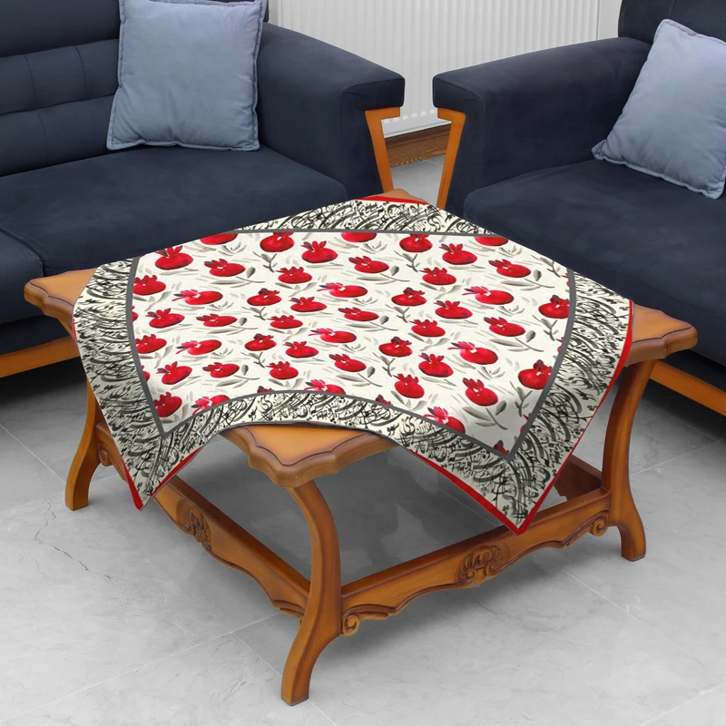  رومیزی بارمان دکور طرح حافظ مدل یلدایی کد 2