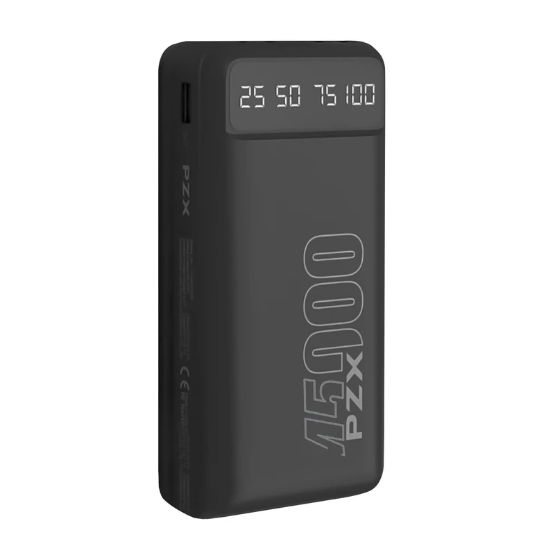 شارژر همراه پی زد ایکس مدل C166 ظرفیت 45000 میلی آمپر ساعت