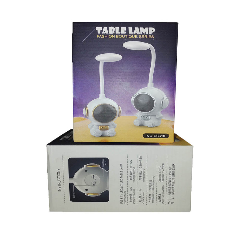 چراغ مطالعه مدل فانتزی شارژی طرح فضانورد کد cs310