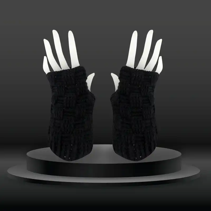 دستکش بافتنی زنانه مدل 8634