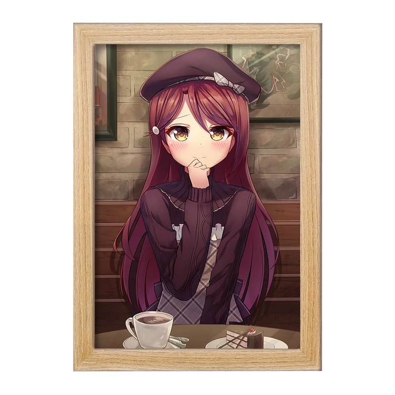 تابلو خندالو مدل ریکو انیمه لاو لایو Love Live  کد 18299