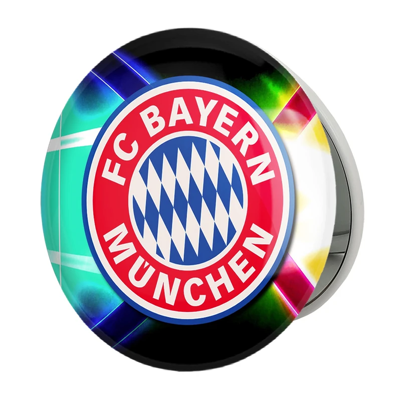 آینه جیبی خندالو طرح باشگاه بایرن مونیخ مدل تاشو کد 26644 