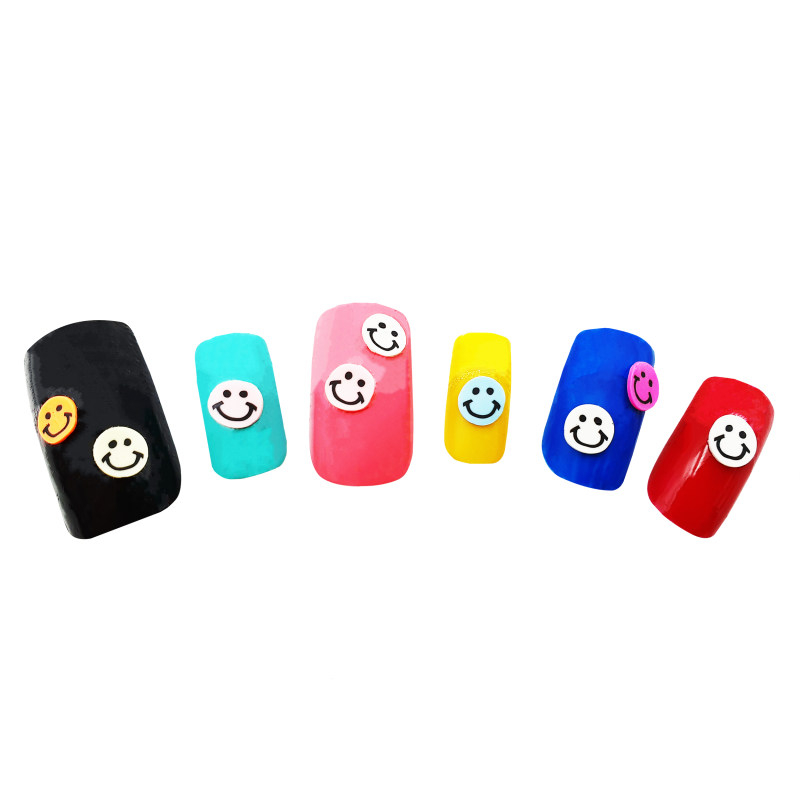 تزیین ناخن مدل میوه ها و ایموجی ها مجموعه دو عددی