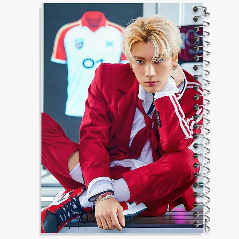 دفتر مشق 50 برگ خندالو مدل تن گروه NCT  کد 12238