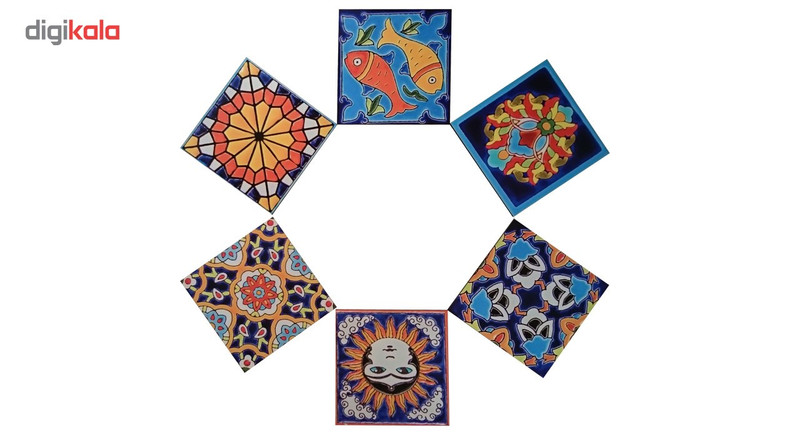 زیرلیوانی ژیوار طرح Tile