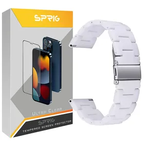 بند اسپریگ مدل Resine مناسب برای ساعت هوشمند سامسونگ Galaxy Watch 4 44mm / Watch 5 44mm