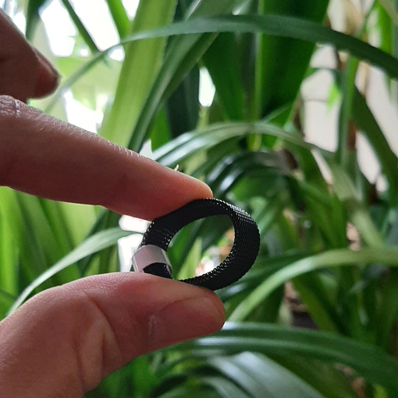 انگشتر مدل حصیری منعطف کد 22