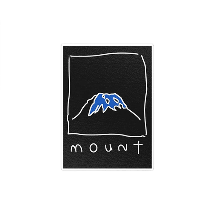 استیکر لپ تاپ ماسا دیزاین طرح MOUNT مدل STK1367
