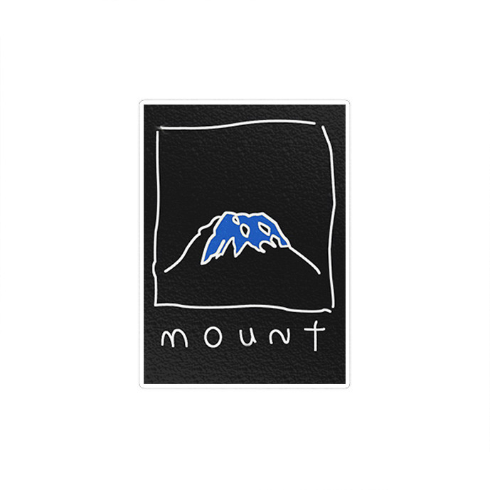 استیکر لپ تاپ ماسا دیزاین طرح MOUNT مدل STK1367