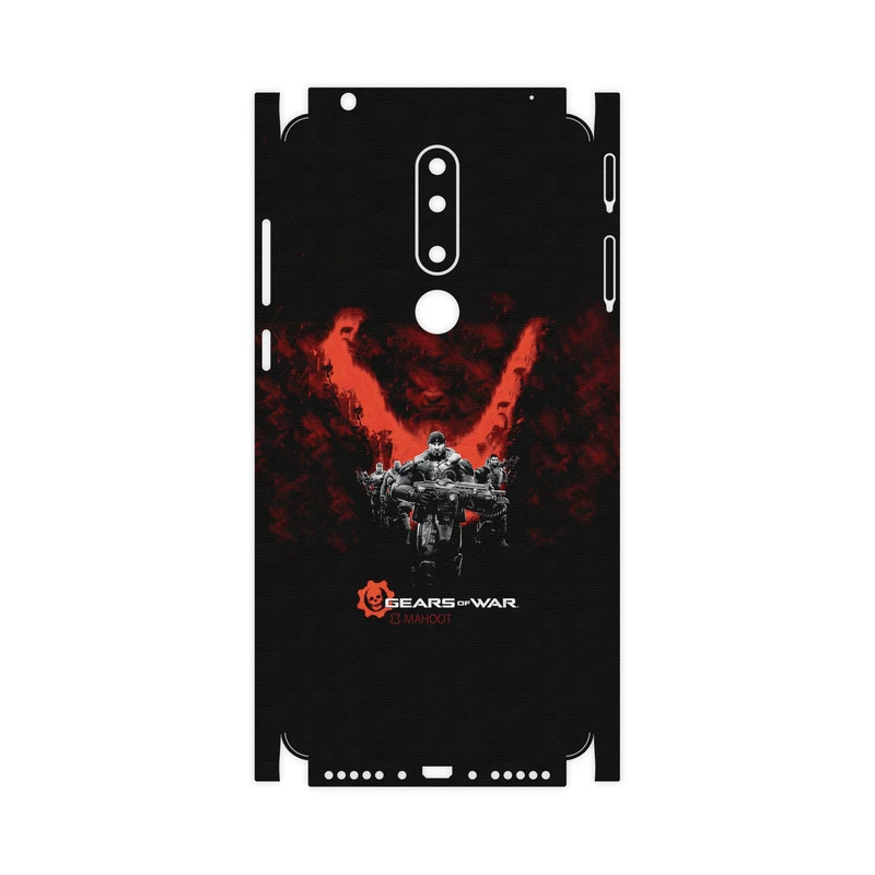 برچسب پوششی ماهوت مدل GEARS-OF-WAR-Game-FullSkin مناسب برای گوشی موبایل نوکیا 3.1 Plus
