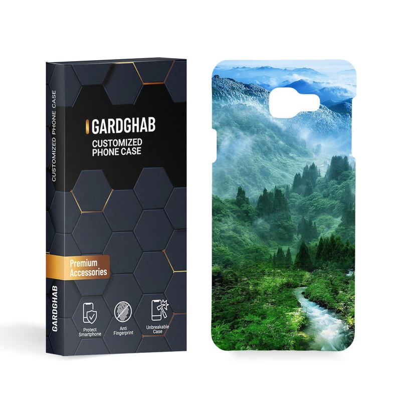 کاور گارد قاب مدل طبیعت مناسب برای گوشی موبایل سامسونگ Galaxy A710 / A7 2016