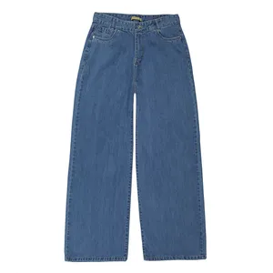 شلوار جین زنانه مدل بگ کد HA-B-R0