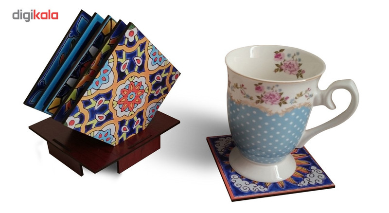 زیرلیوانی ژیوار طرح Tile