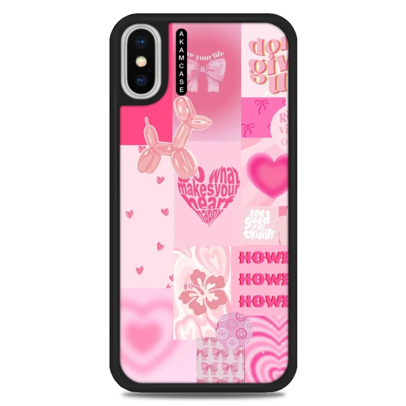 کاور آکام مدل AMC-WAX-PINK-26 مناسب برای گوشی موبایل اپل iPhone X/Xs