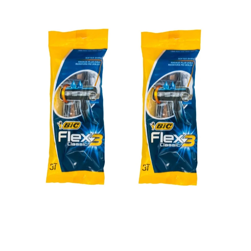 خود تراش بیک مدل flex classic 3 مجموعه 2 عددی 