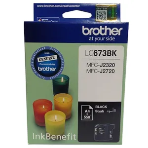 کارتریج جوهر مشکی برادر مدل LC673BK