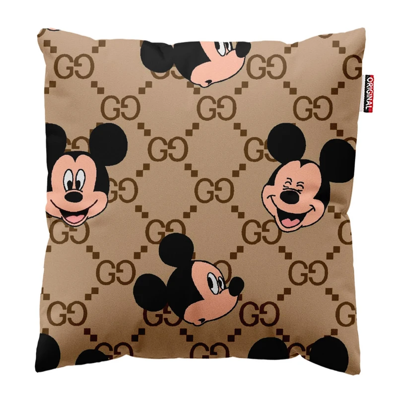 کوسن پاد آفرین طرح میکی موس سایز 30*30 سانتی متر