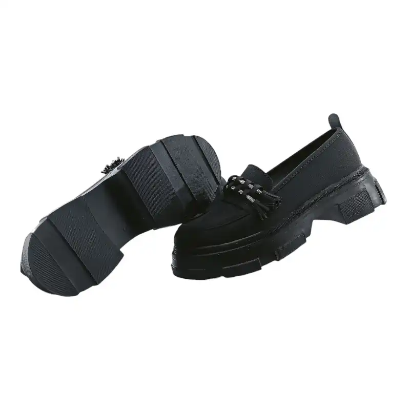 کفش زنانه مدل نگین زیره تانکی رنگ مشکی