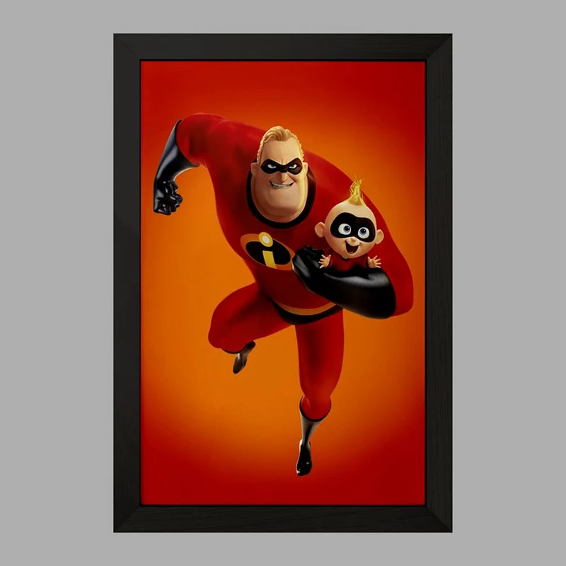 تابلو خندالو مدل شگفت انگیزان The Incredibles  کد 1847