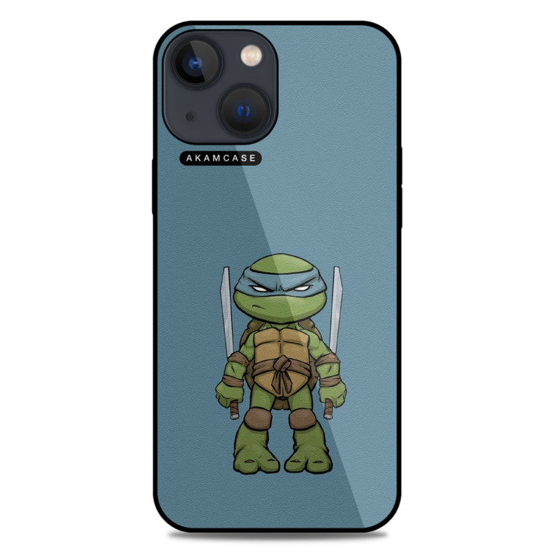 کاور آکام مدل AMC-WA13M-NINJA TURTLES4 مناسب برای گوشی موبایل اپل iPhone 13 Mini
