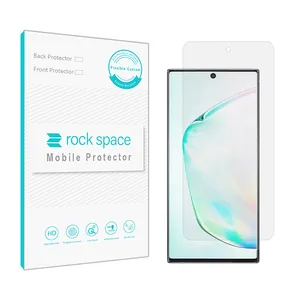 Rockspace transparent screen protector HyGEL model suitable for Samsung Galaxy NOTE 10 PLUS mobile phone