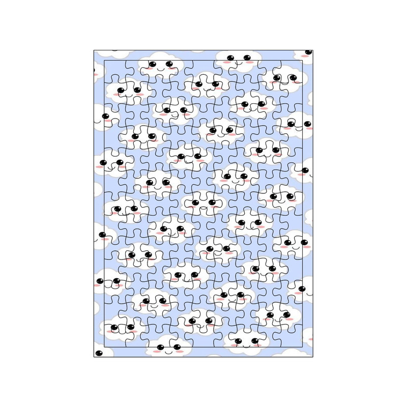 پازل 117 تکه مدل ابر کد 649