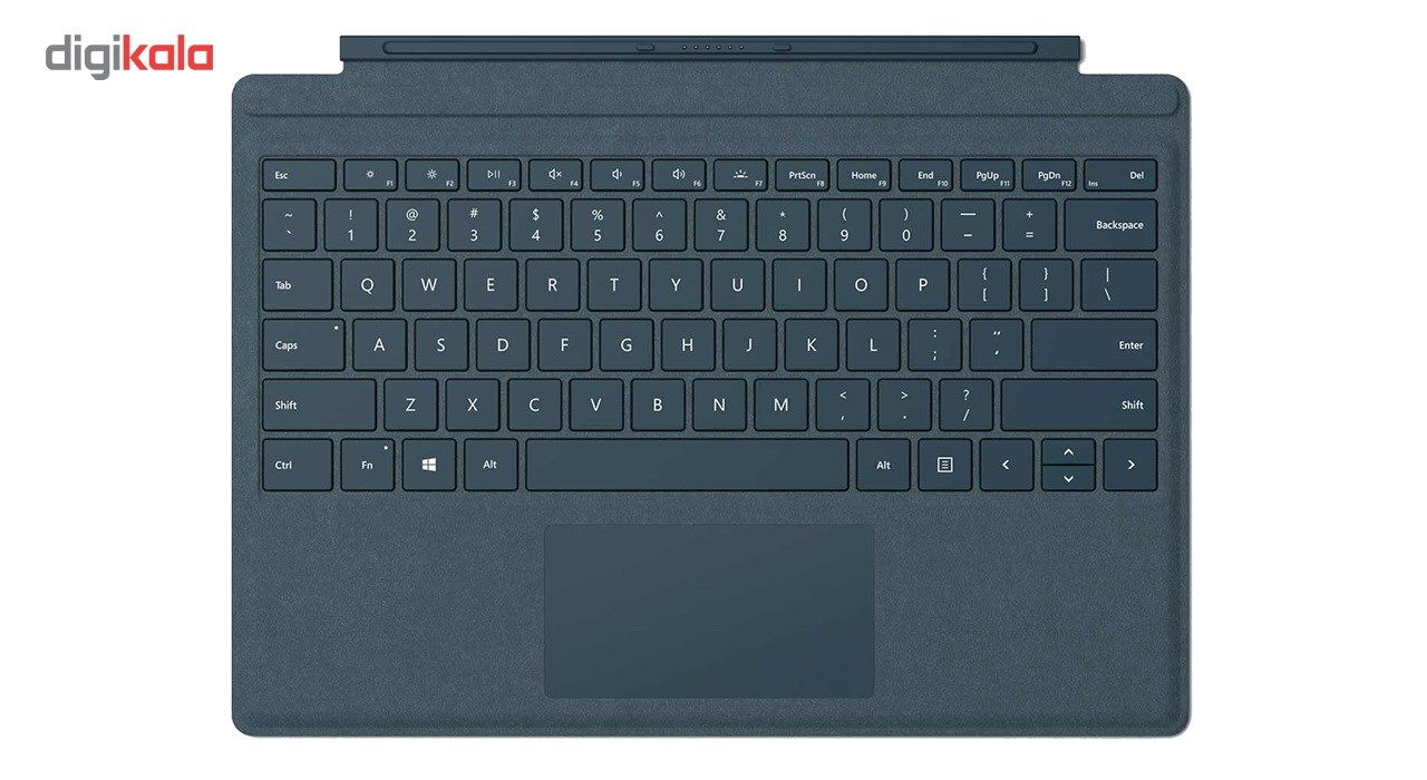تبلت مایکروسافت مدل- Surface Pro 2017 - C به همراه کیبورد Blue Cobalt Signatureو کیف اورجینال Maroo Sleeve - ظرفیت 256 گیگابایت