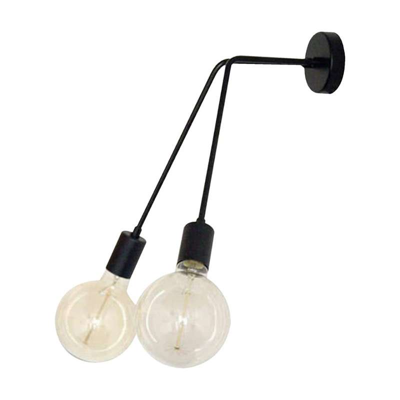 چراف دیواری دو شعله مدل S2 کد 1081