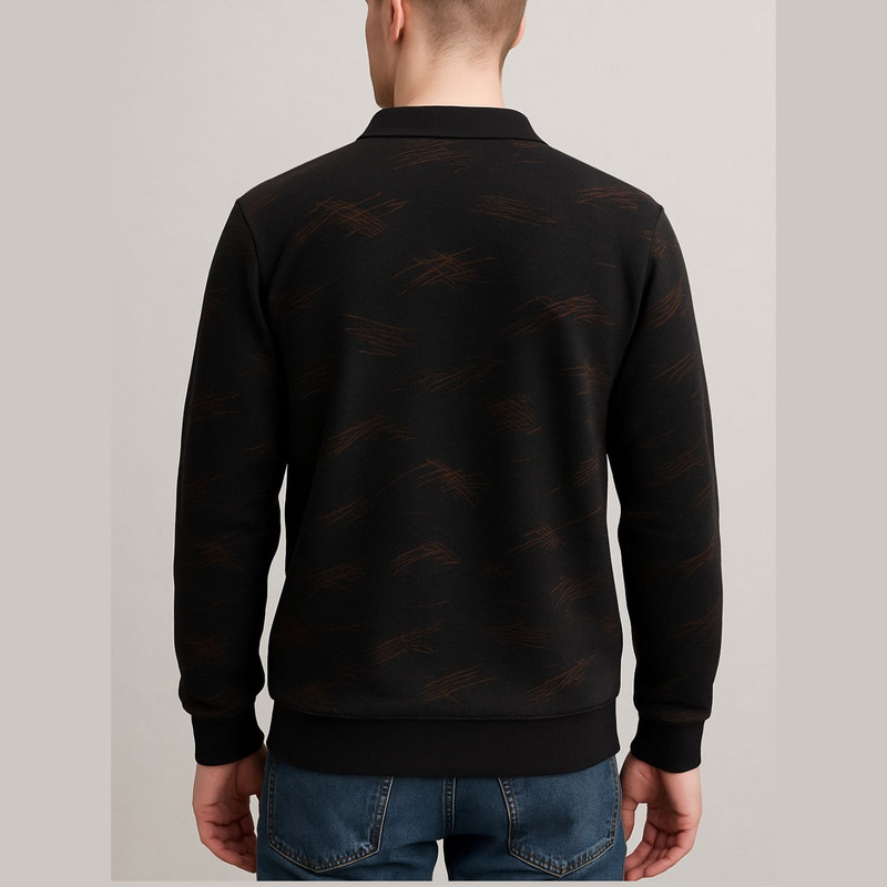 پلیور یقه هفت مردانه مدل سلانیک