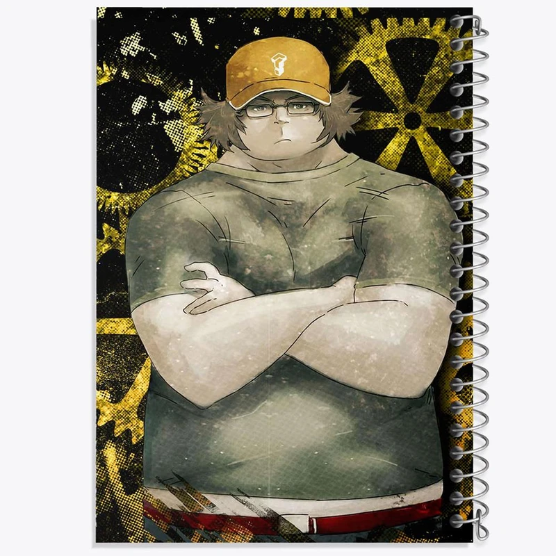 دفتر مشق 100 برگ خندالو طرح ایتارو هاشیدا انیمه اشتاینز گیت کد 17489