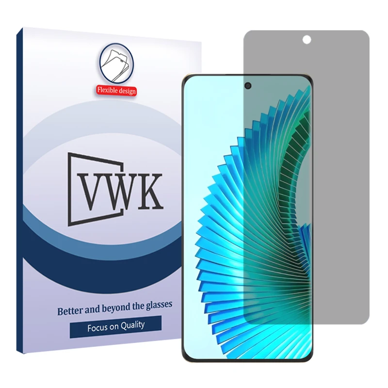 محافظ صفحه نمایش حریم شخصی وی دبلیو کی مدل Tough مناسب برای گوشی موبایل آنر X9b