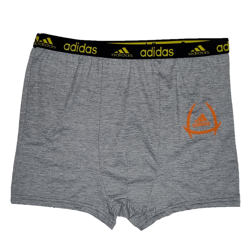 شورت مردانه مدل پادار ملانژ کد 1860