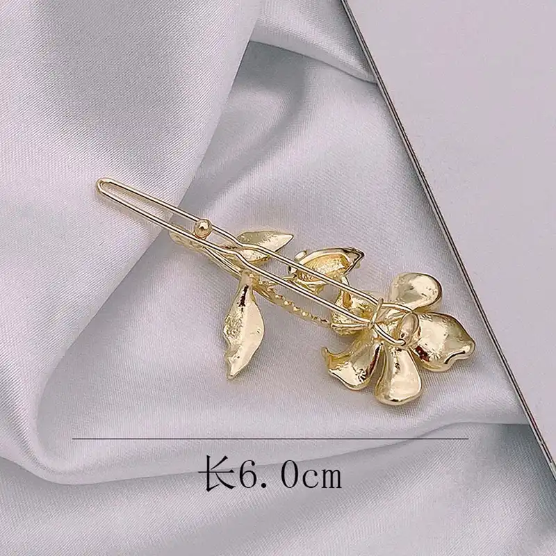 گیره مو زنانه مدل flower کد 00567