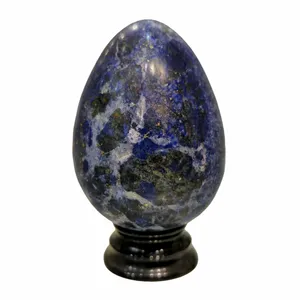 سنگ راف لاجورد مدل تخم مرغی کد A_LJT1