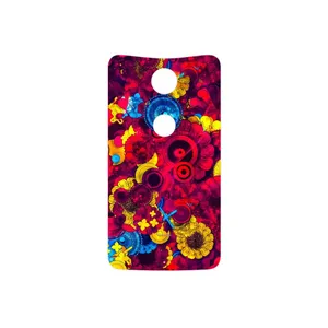 MAHOOT Vector Flower Garden Digital Art Cover Sticker for Google Nexus 6