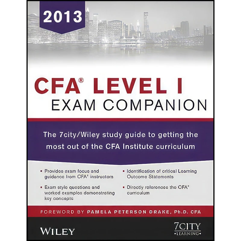 کتاب CFA Level I Exam Companion اثر Pamela Peterson Drake انتشارات Wiley