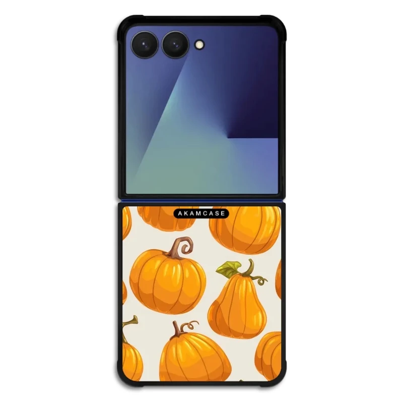 کاور آکام مدل AMC-WSGZFLIP7-PUMPKIN-14 مناسب برای گوشی موبایل سامسونگ Galaxy Z Flip 7