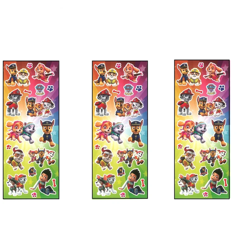 برچسب طرح سگ های نگهبان کد 19 NGHC بسته 3 عددی