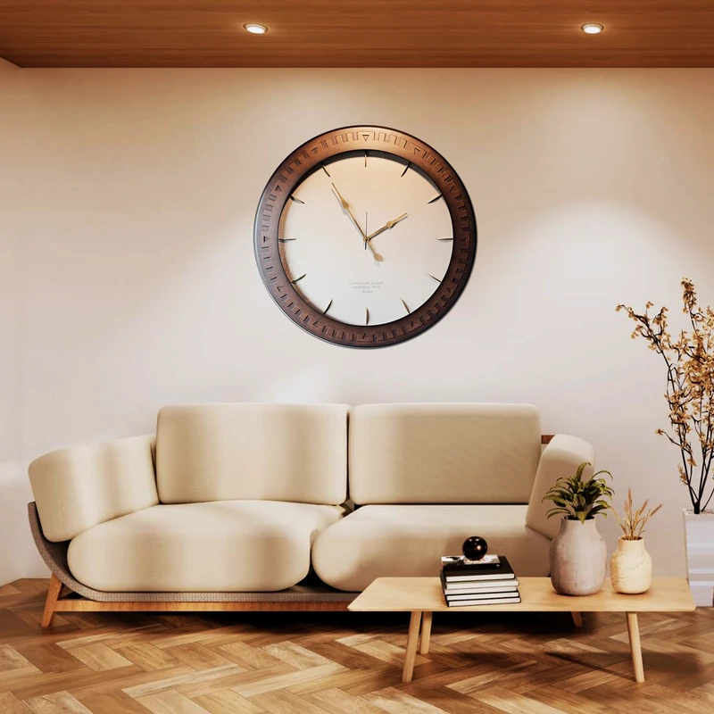 ساعت دیواری کوارتز لومینس کد abzari charkh 72