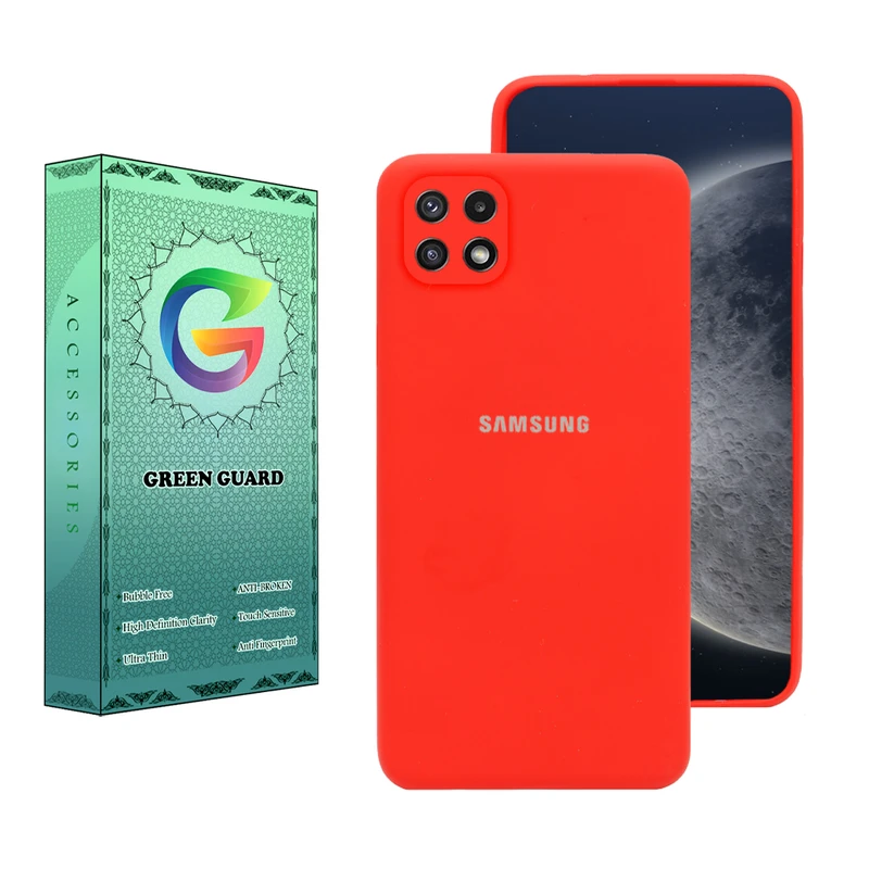 کاور گرین گارد مدل Ziro طرح سیلیکونی مناسب برای گوشی موبایل سامسونگ Galaxy A22 5G