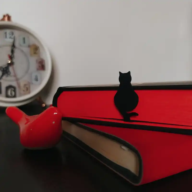 نشانگر کتاب مدل گربه