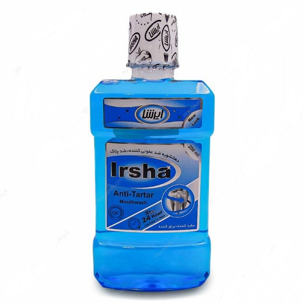 دهان شویه ایرشا مدل Anti Tartar حجم 250 میلی لیتر بسته 3 عددی