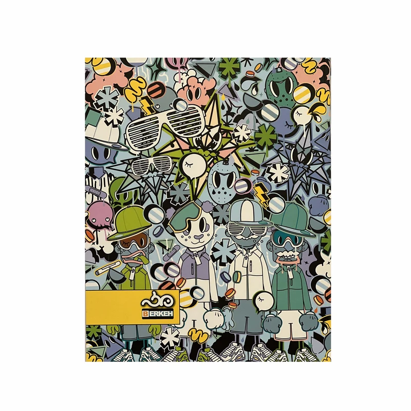 دفتر کلاسوری 100 برگ برکه مدل 26 حلقه کد 3102