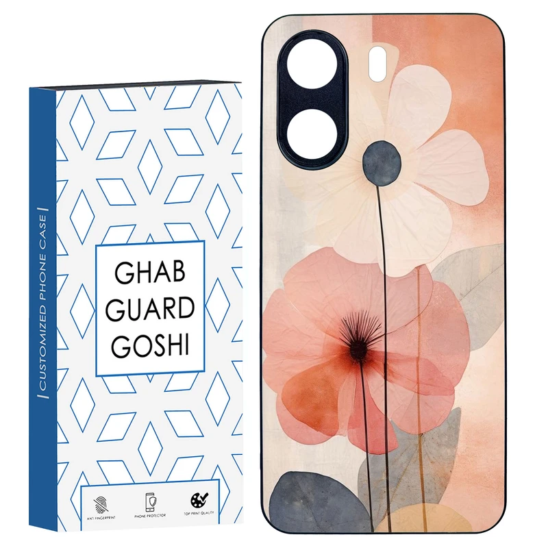 کاور قاب گارد گوشی طرح گل کد TPU-165 مناسب برای گوشی موبایل شیائومی REDMI 13C / POCO C65